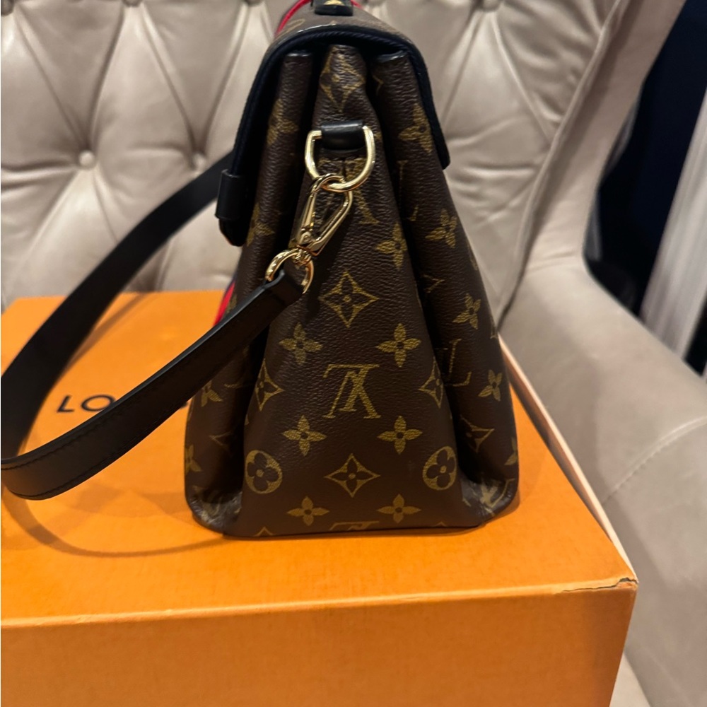 Louis Vuitton Monogram Tote with Red and Blue Stripe - Picture 15 of 16